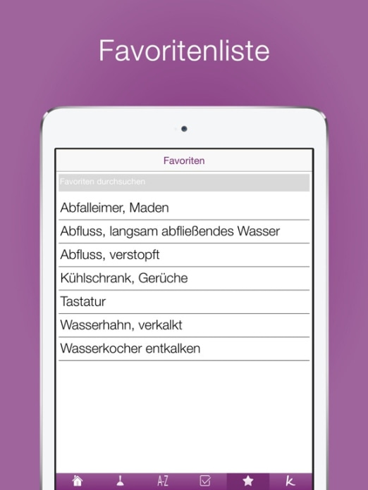 100 Tipps f&uuml;r das Putzen PRO Tablet-Screenshot4