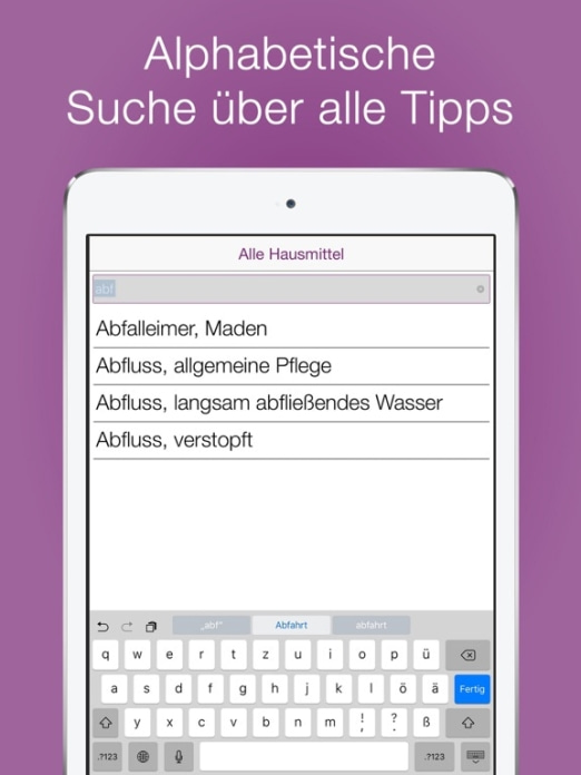 100 Tipps f&uuml;r das Putzen PRO Tablet-Screenshot5