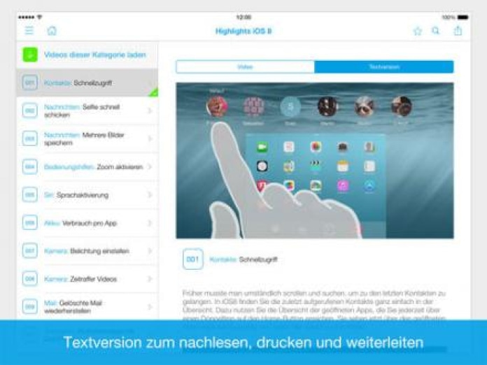 100 Video-Tipps rund um iOS Smartphone-Screenshot2