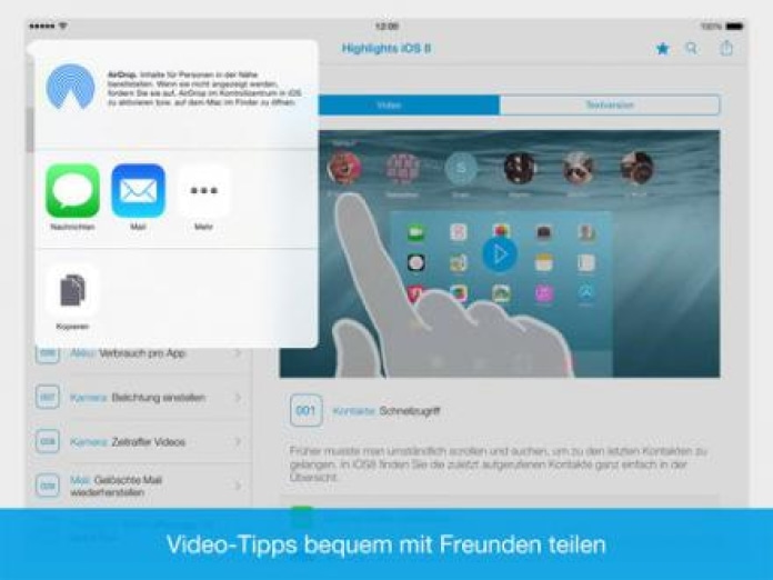 100 Video-Tipps rund um iOS Smartphone-Screenshot3