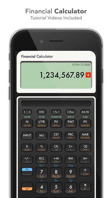 10bII Financial Calculator PRO Smartphone-Screenshot4