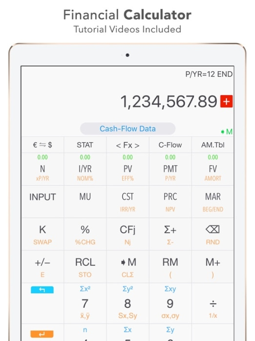 10bII Financial Calculator PRO Tablet-Screenshot3