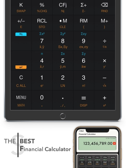10bII Financial Calculator PRO Tablet-Screenshot