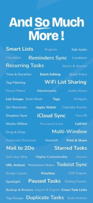 2Do: To-Do Liste & Aufgaben Smartphone-Screenshot7