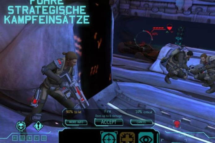 Enemy Unknown Smartphone-Screenshot