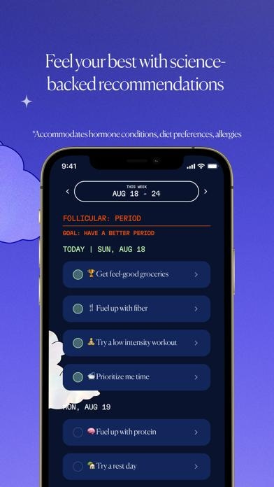 Aavia Period & Cycle Tracker Smartphone-Screenshot4