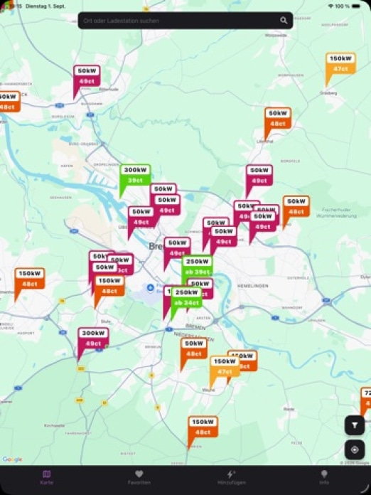 Ad-Hoc Map Tablet-Screenshot