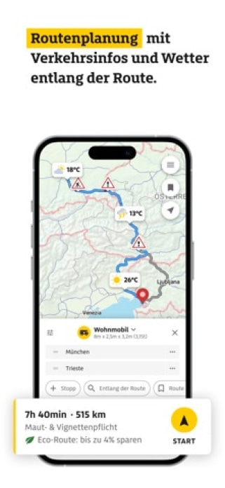 ADAC Drive: Tanken Laden Route Smartphone-Screenshot5