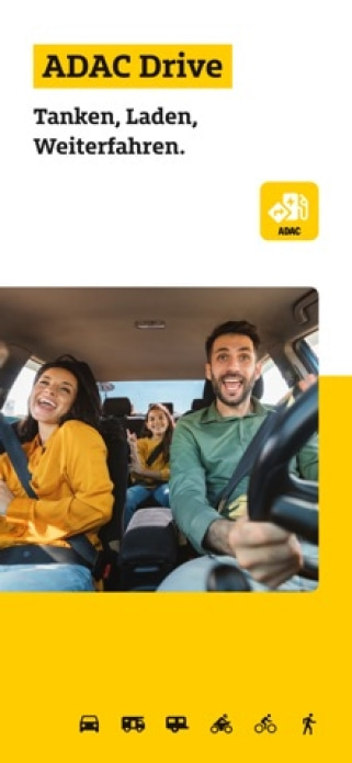 ADAC Drive: Tanken Laden Route Smartphone-Screenshot