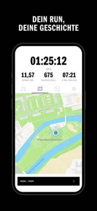 adidas Running: GPS Tracker Smartphone-Screenshot
