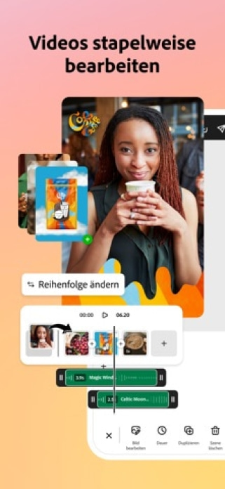 Adobe Express: für jede Idee. Smartphone-Screenshot4