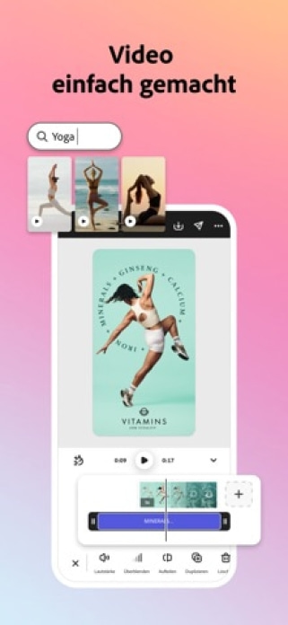 Adobe Express: für jede Idee. Smartphone-Screenshot5