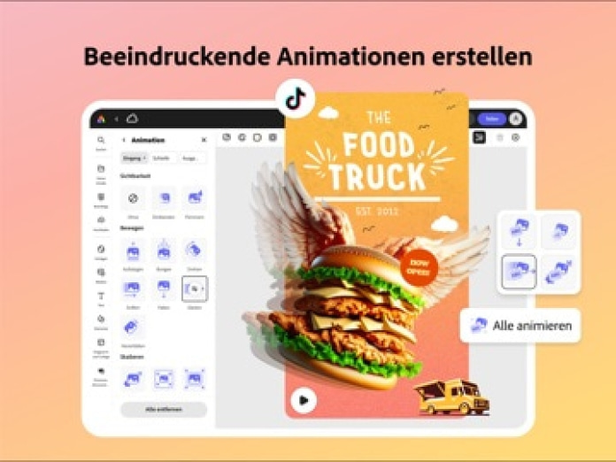 Adobe Express: für jede Idee. Tablet-Screenshot9