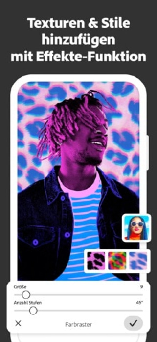 Adobe Photoshop: Foto-Editor Smartphone-Screenshot4