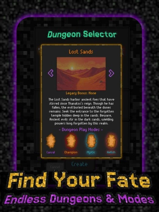 Adventure To Fate: Dungeons Tablet-Screenshot3