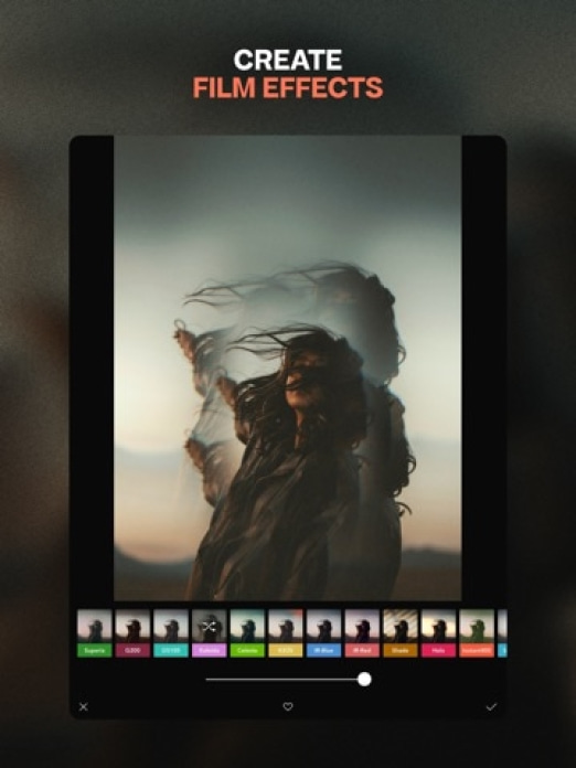 Afterlight Vintage Foto Editor Tablet-Screenshot3