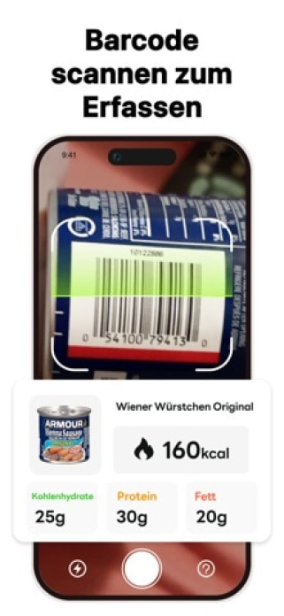 Kalorienz&auml;hler &ndash; FoodPilot Smartphone-Screenshot5