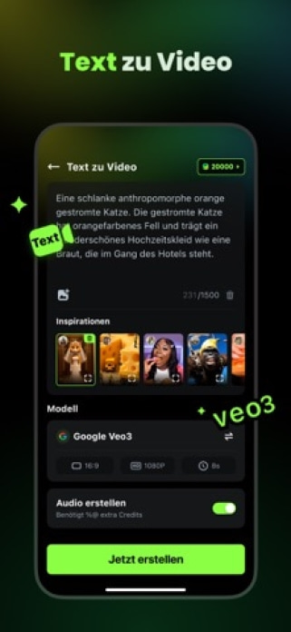 AI Catch: KI Video Generator Smartphone-Screenshot8