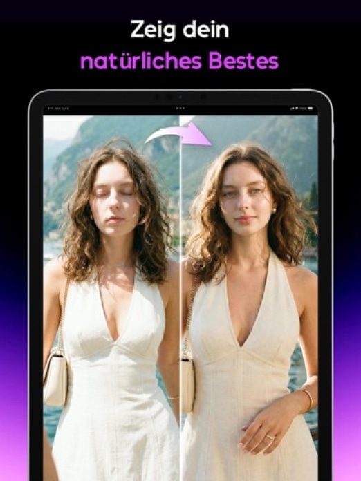 AI Mirror: Gesichtsfoto-Editor Tablet-Screenshot3