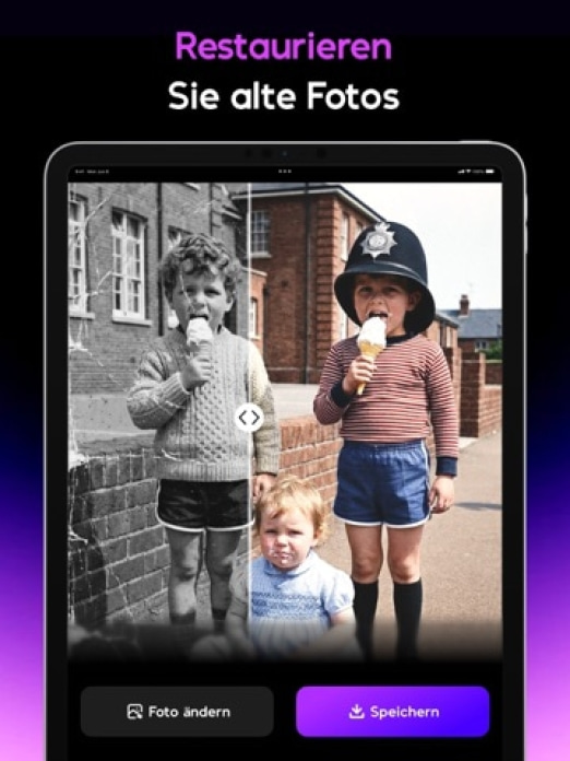 AI Mirror: Gesichtsfoto-Editor Tablet-Screenshot4