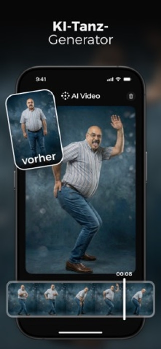 AI Video – KI-Video-Generator Smartphone-Screenshot2