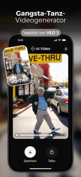 AI Video – KI-Video-Generator Smartphone-Screenshot3