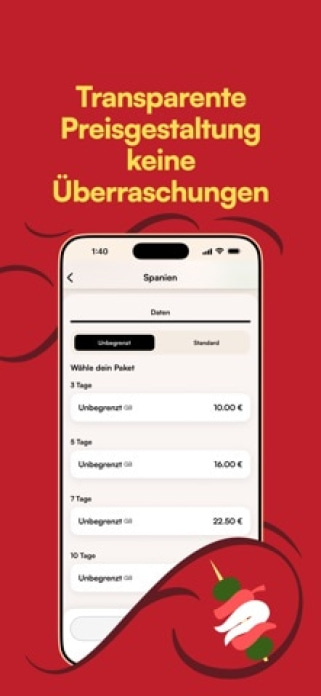 Airalo: eSIM-Reisen & Internet Smartphone-Screenshot5