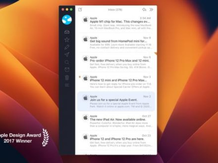 Airmail - Lightning Fast Email Smartphone-Screenshot