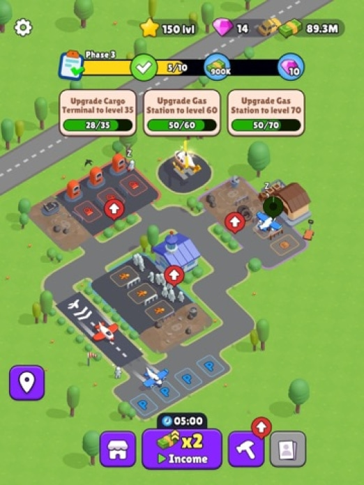 Airport Empire 2026 Tablet-Screenshot