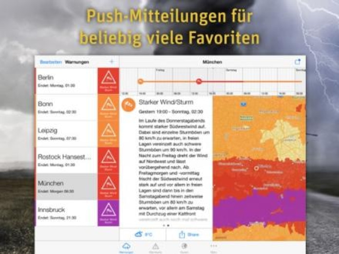 AlertsPro Smartphone-Screenshot