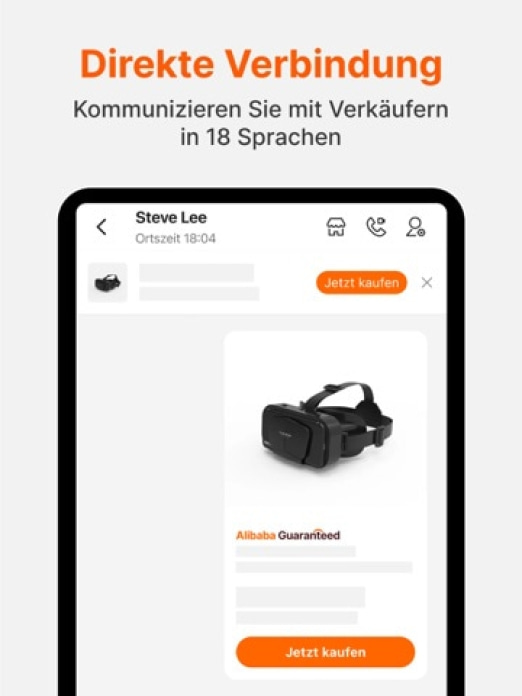 Alibaba.com B2B-Handel-App Tablet-Screenshot6