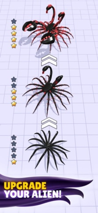 Alien Invasion: RPG Idle Space Smartphone-Screenshot7