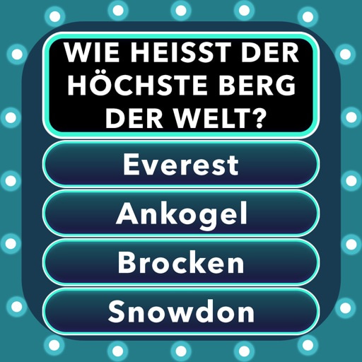 Allgemeinwissen : Quiz Spiel