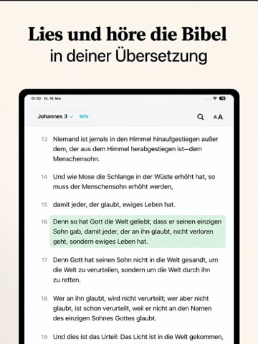 Amen - Bibel Chat Tablet-Screenshot5
