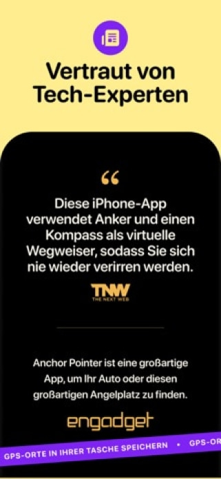 GPS-Navigation Wandern Smartphone-Screenshot5