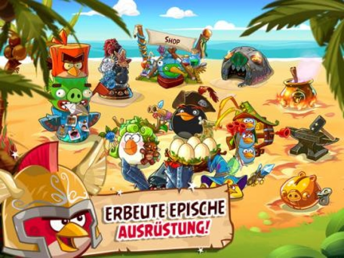 Angry Birds Epic RPG Smartphone-Screenshot