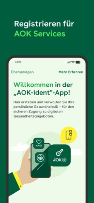 AOK Ident Smartphone-Screenshot2