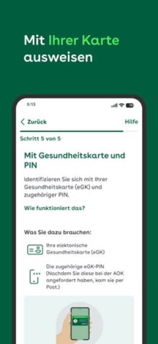 AOK Ident Smartphone-Screenshot3