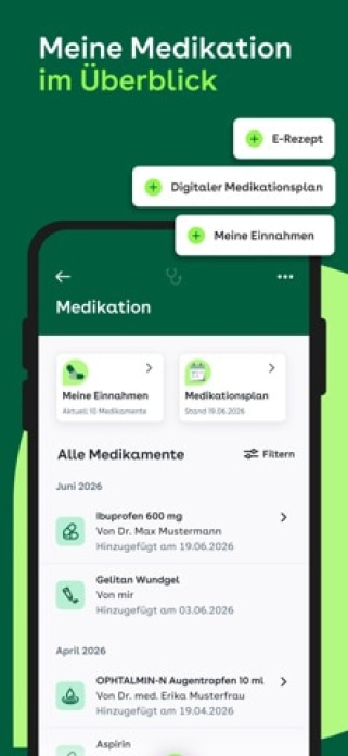 AOK Mein Leben Smartphone-Screenshot4