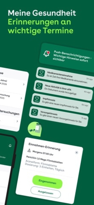 AOK Mein Leben Smartphone-Screenshot7