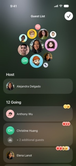 Apple Einladungen Smartphone-Screenshot6