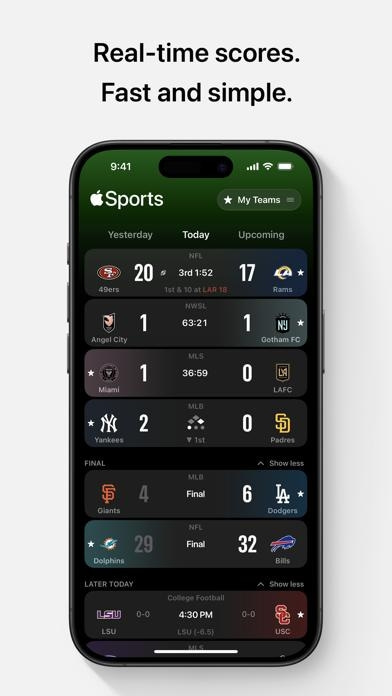 Apple Sports Smartphone-Screenshot