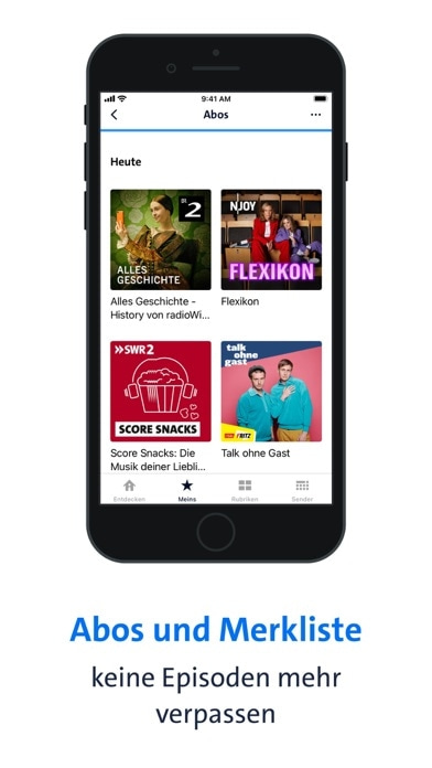 ARD Audiothek Smartphone-Screenshot4