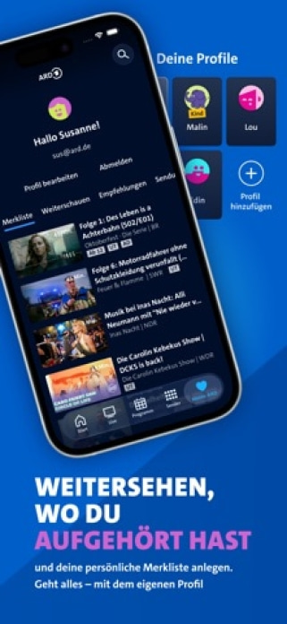ARD Mediathek Smartphone-Screenshot3