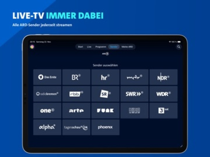 ARD Mediathek Tablet-Screenshot4