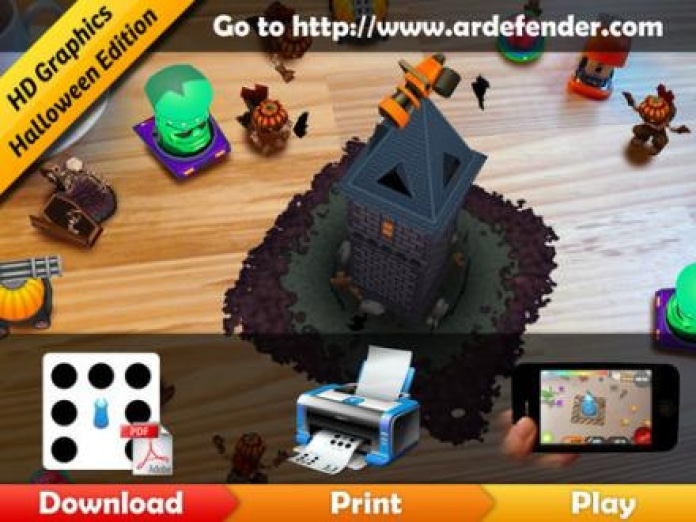 ARDefender Smartphone-Screenshot