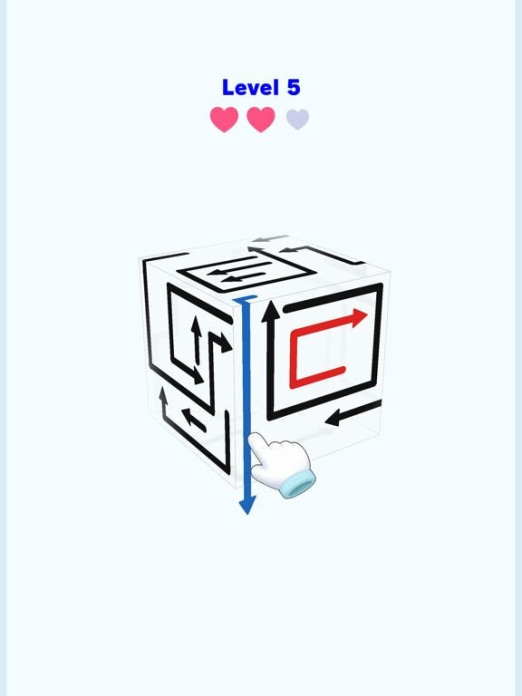 Arrow Cube Escape Tablet-Screenshot