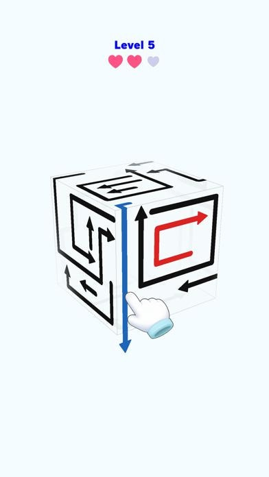 Arrow Cube Escape Smartphone-Screenshot