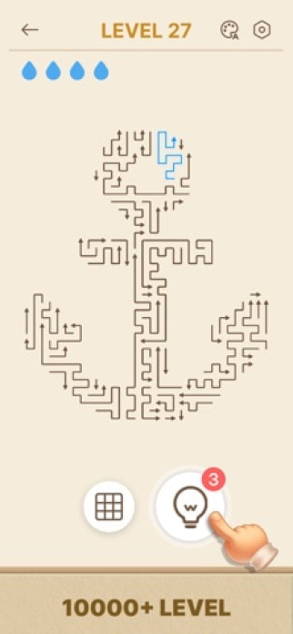 Amaze GO! - Pfeil Rätsel Smartphone-Screenshot2
