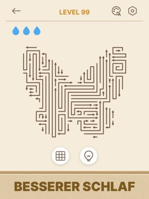 Amaze GO! - Pfeil Rätsel Tablet-Screenshot4